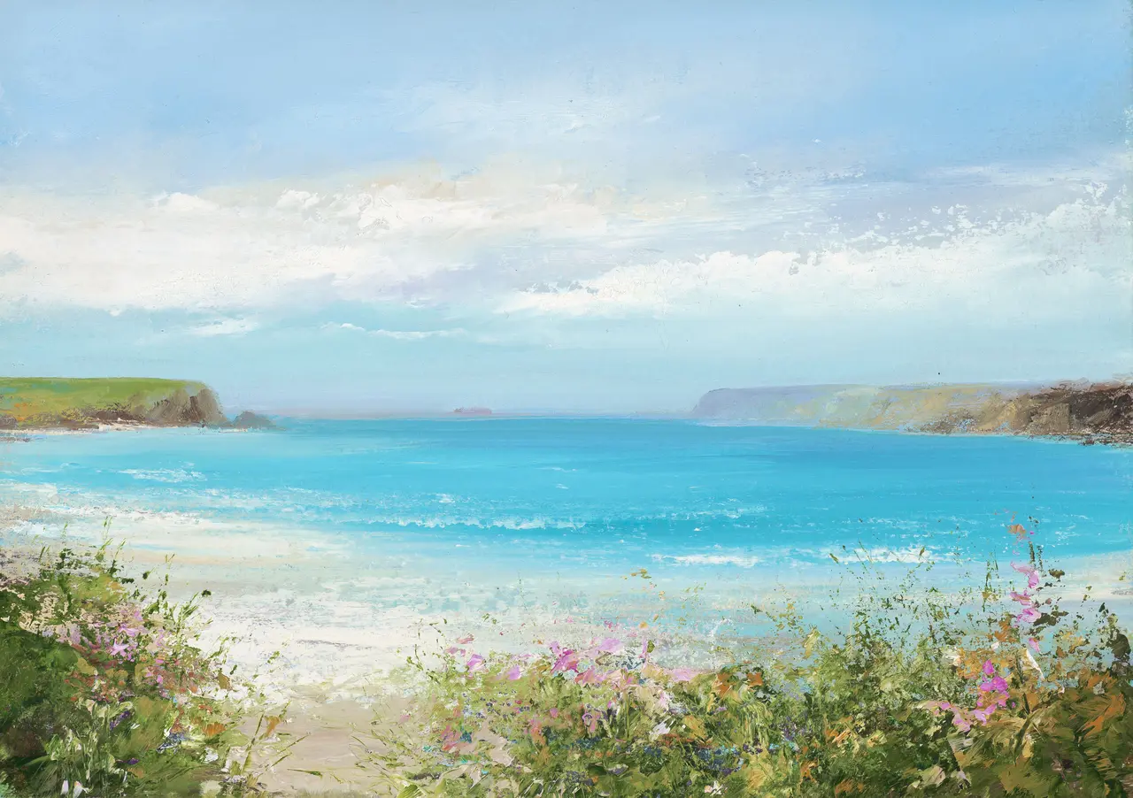 Amanda Hoskin - turquoise seas, daymer bay